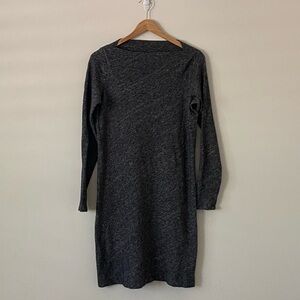Eileen Fisher Knit Dark Gray Dress S